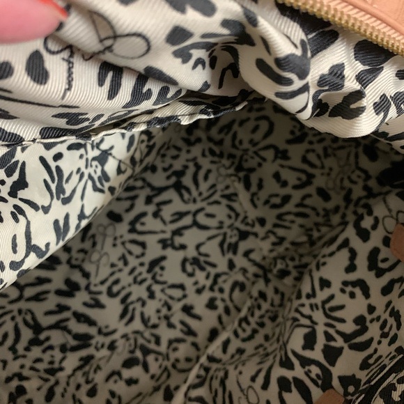 Jessica Simpson Tan Satchel with Feather Accent - Picture 4 of 6